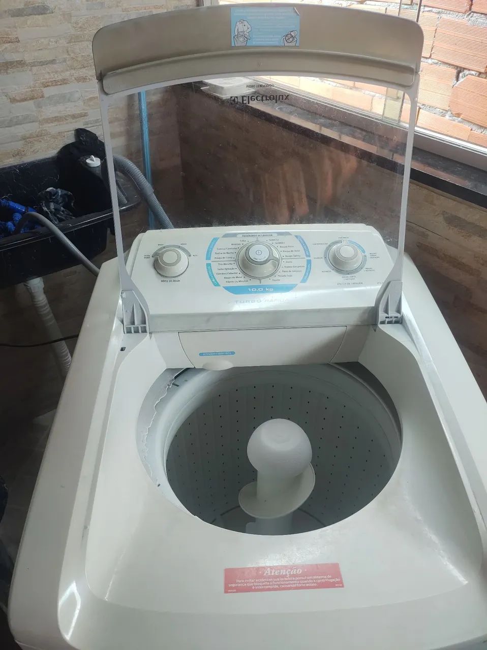 Máquina de Lavar - Electrolux 10 KG - Usada - Funcionando Perfeitamente  - Foto 4