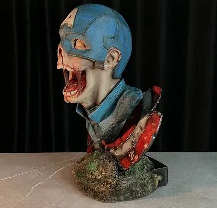 Capitão América Zumbi - Foto 2