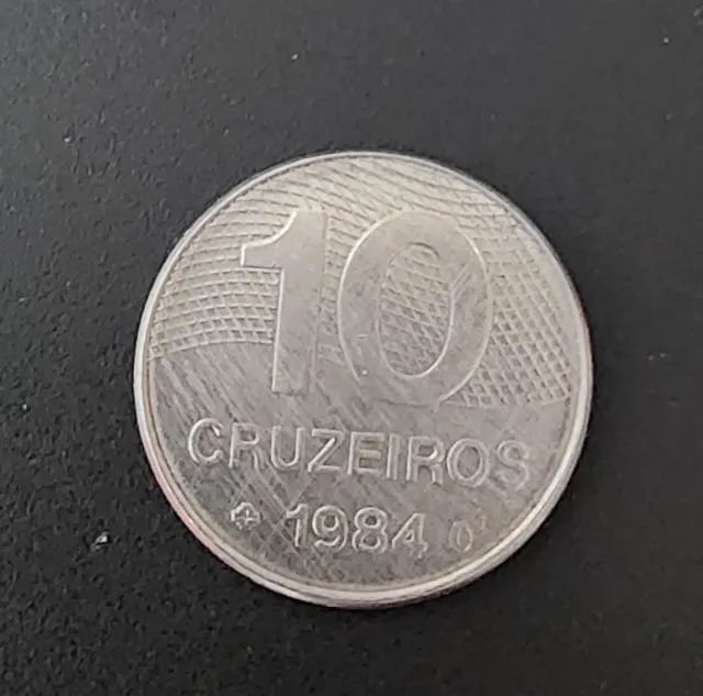 Moeda 10 cruzeiros 1984