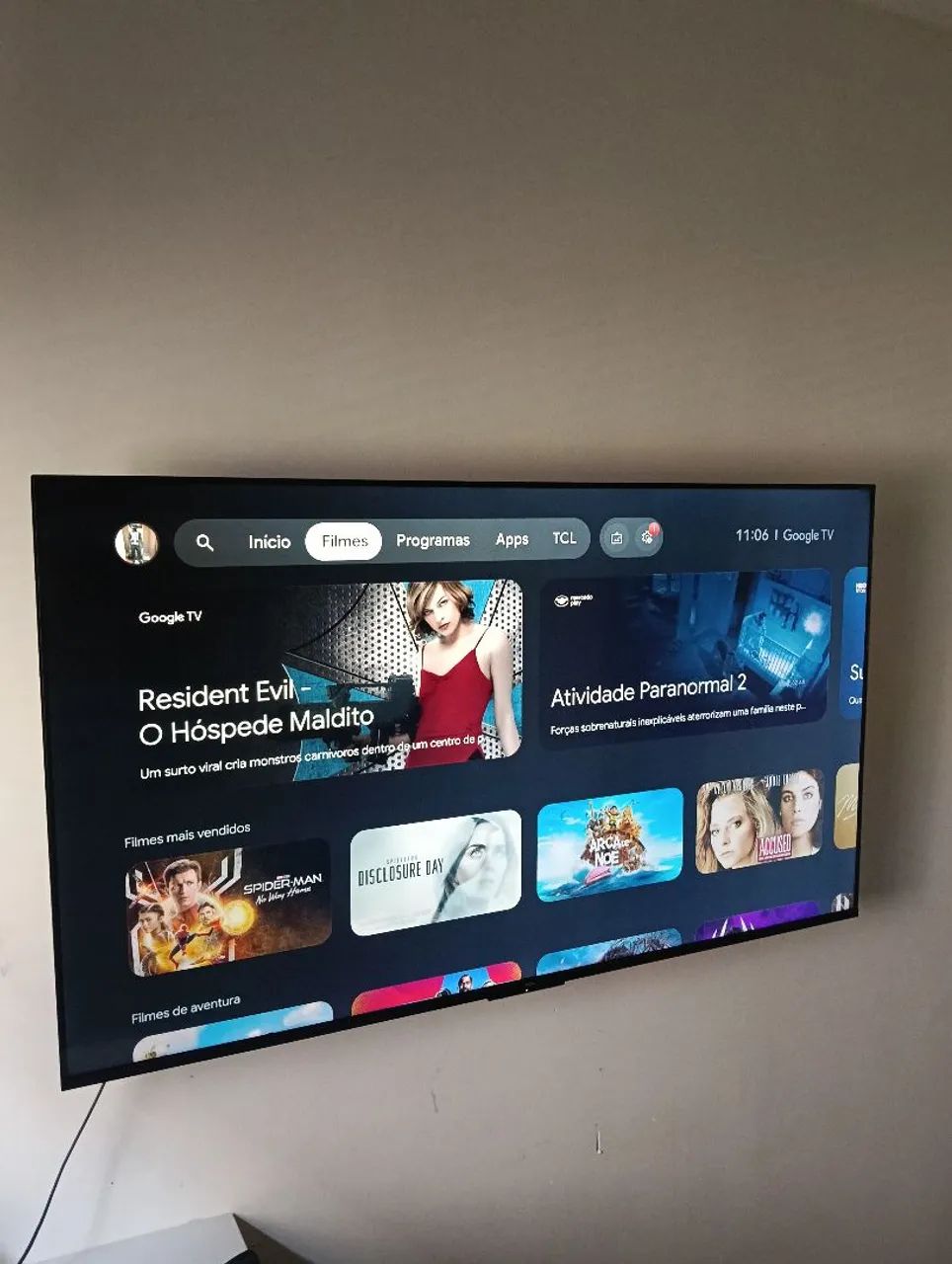 TV 50 POLEGADAS 4K VALOR NEGOCIAVEL - Foto 3