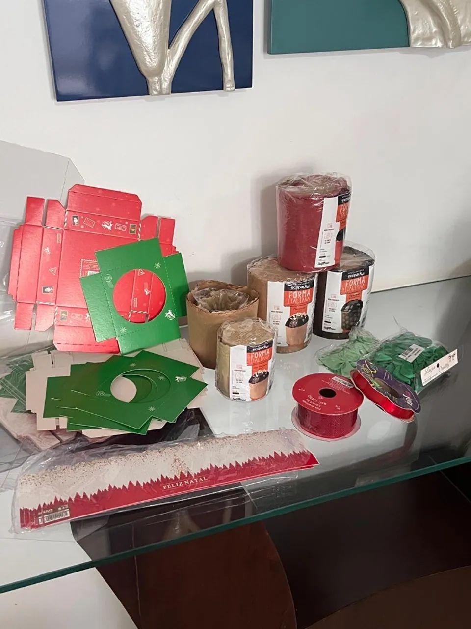 Kit embalagens doces de Natal