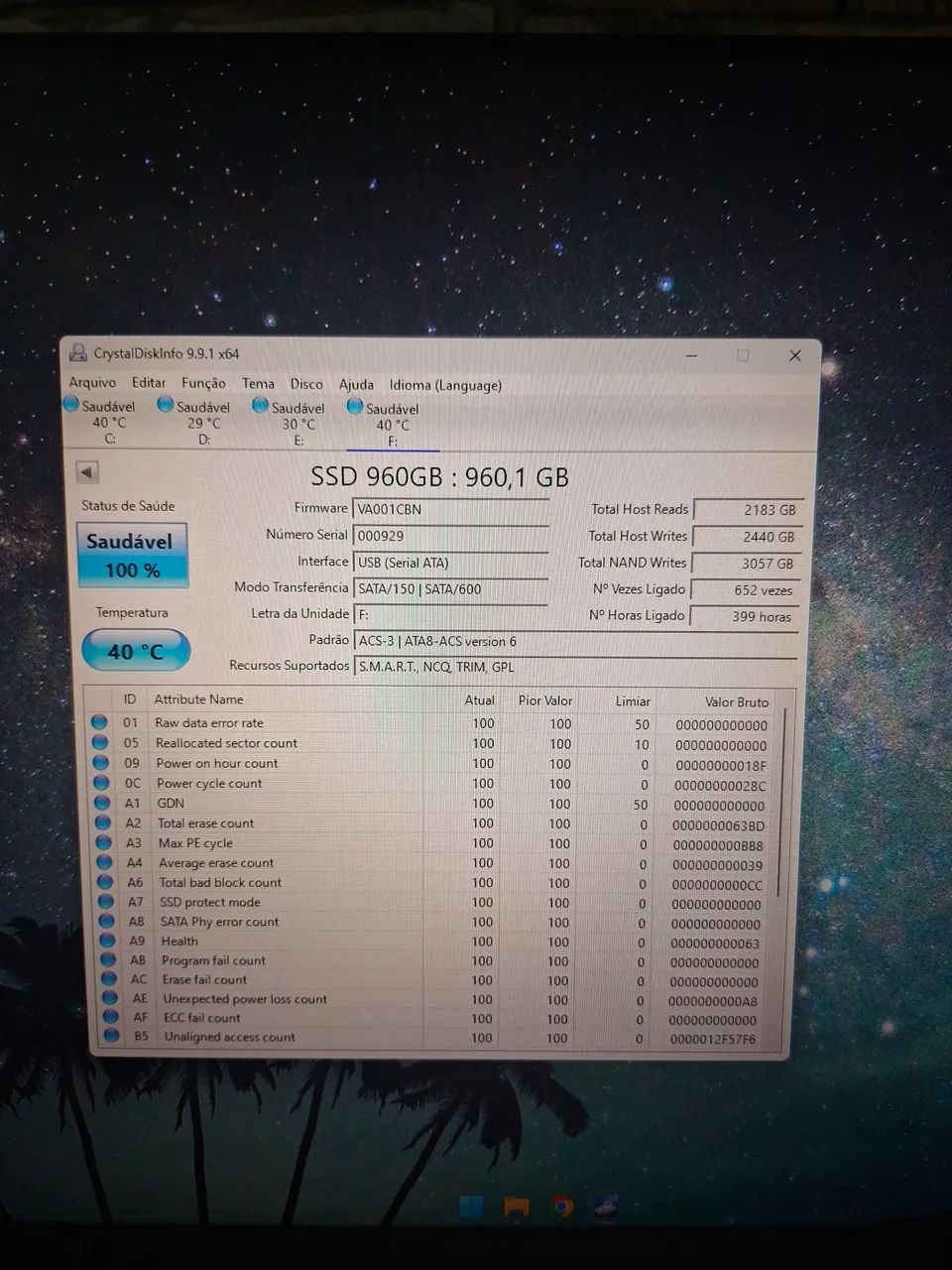 SSD 960GB - Foto 3