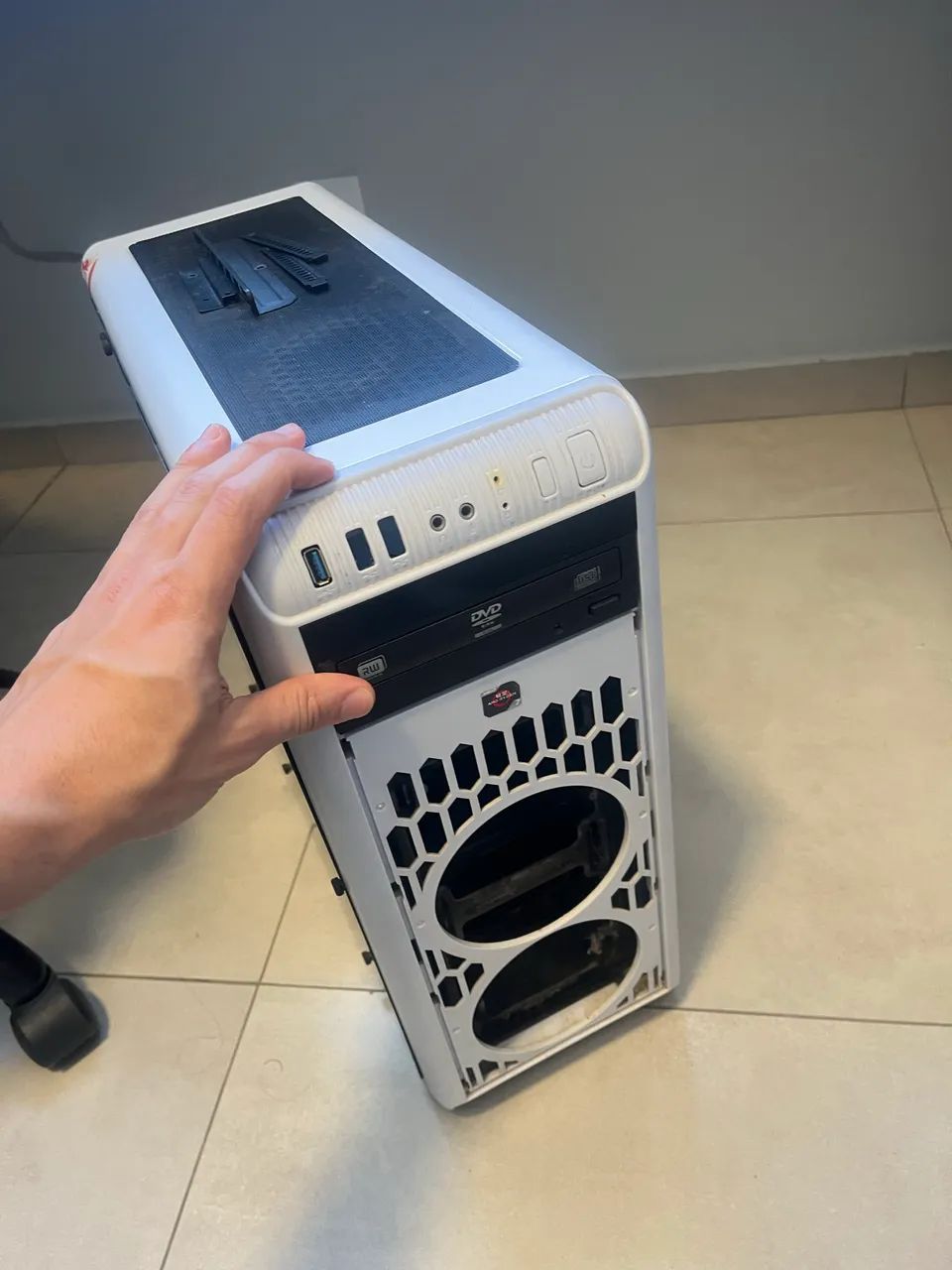 Gabinete MyMax Branco MidTower - Foto 3