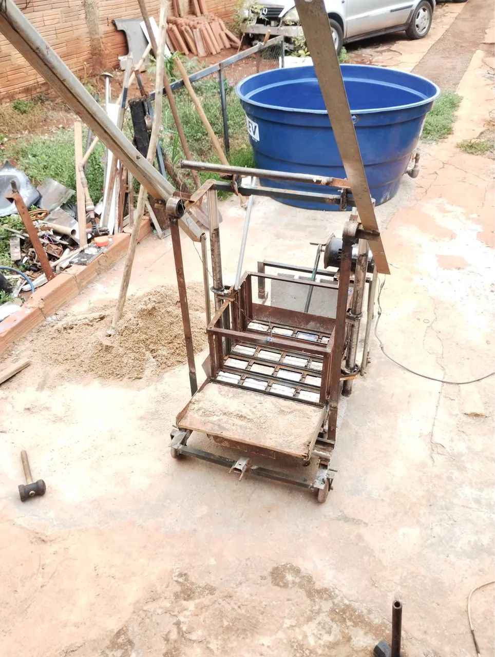 Máquina de fazer blocos de cimento 65153854544770122