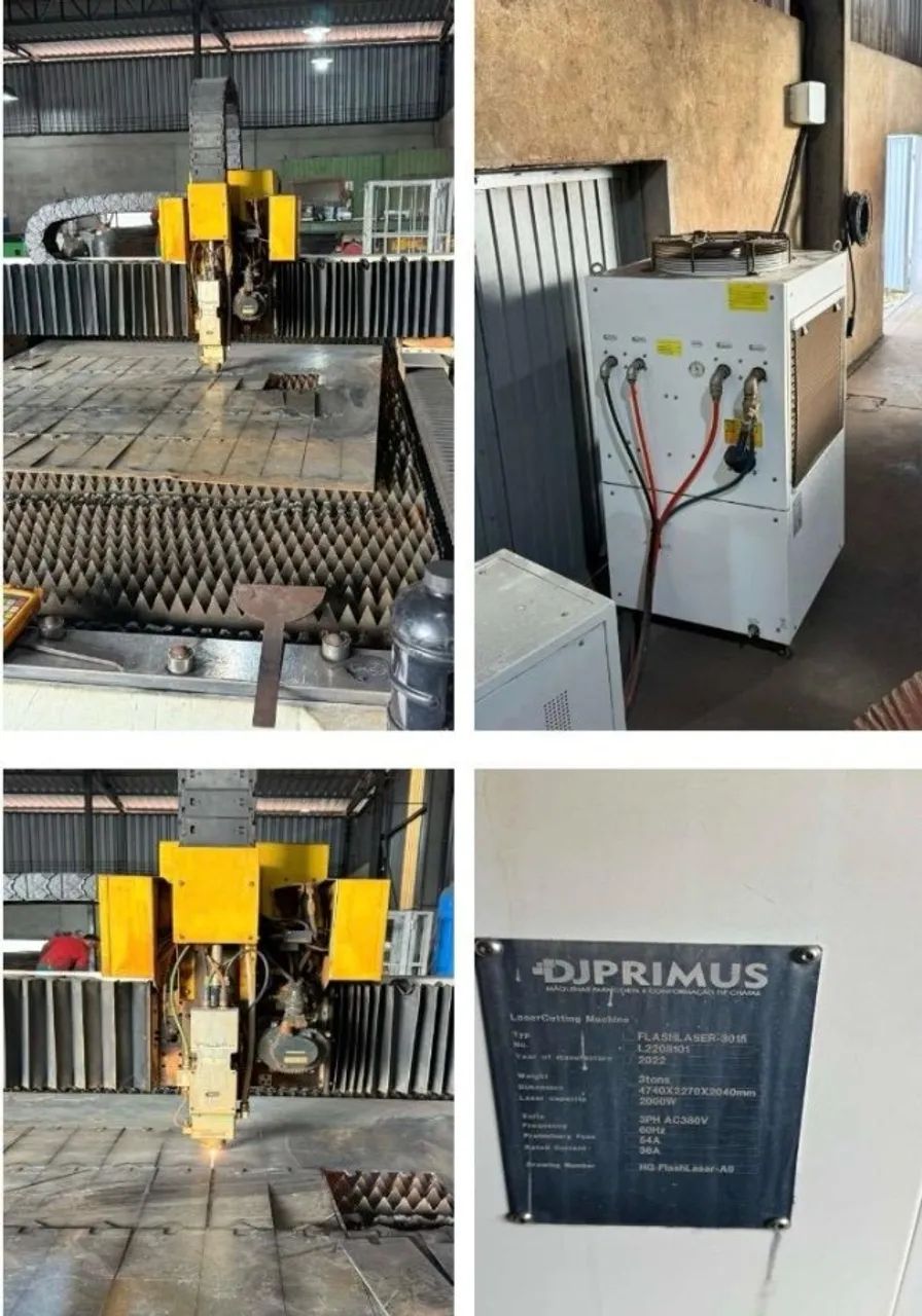 MAQ LASER 2 KW USADA