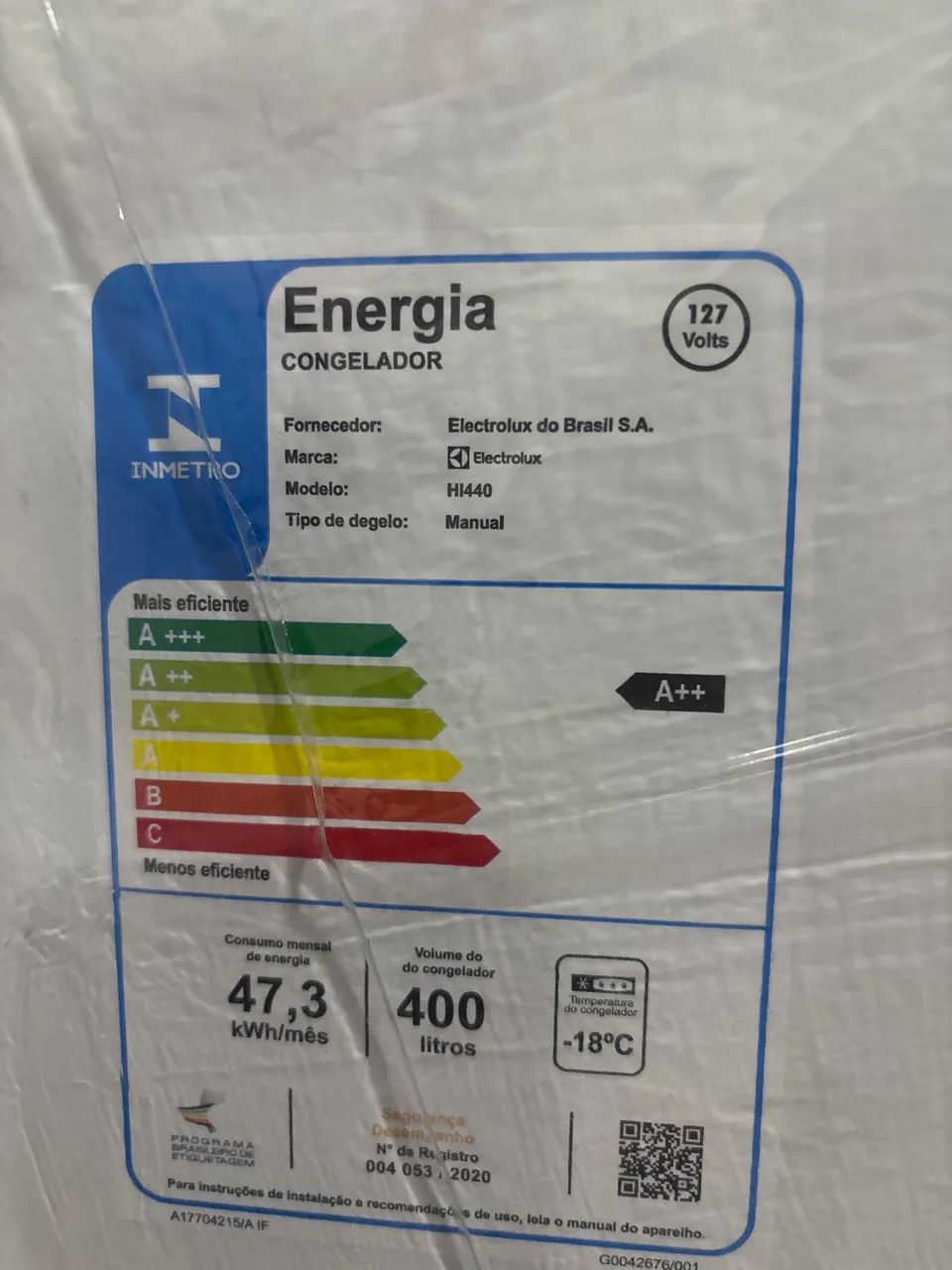 Vendo freezer Electrolux 400 lt  3.000 - Foto 4