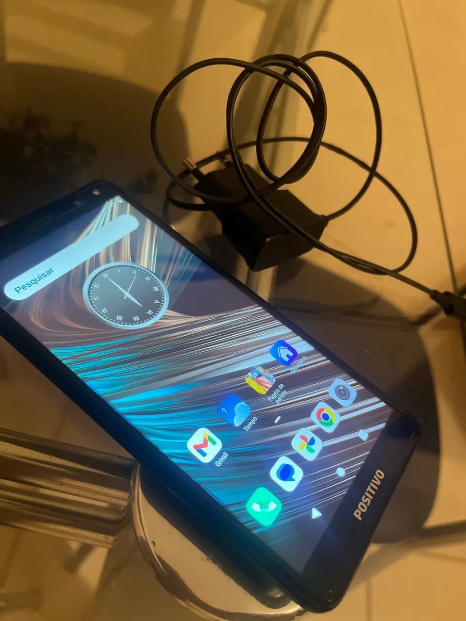 PREÇO A NEGOCIAR - celular POSITIVO em ótimo estado! - Foto 2