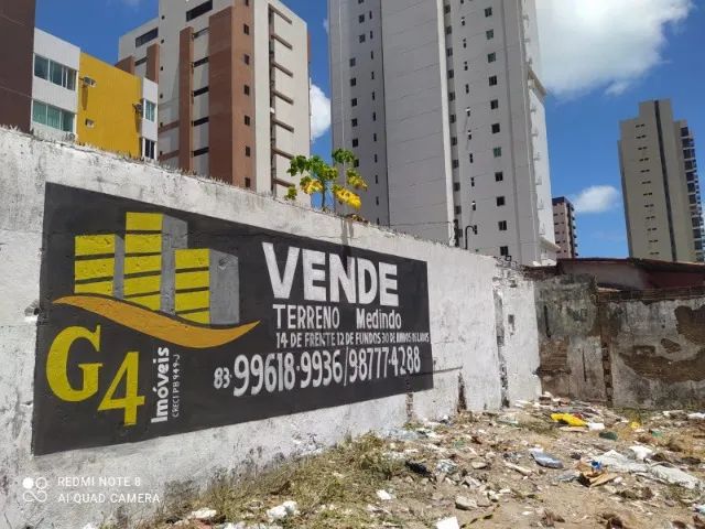 Terreno em Tambaú de esquina com mais de 360m2 e numa ótima localização! - Foto 8