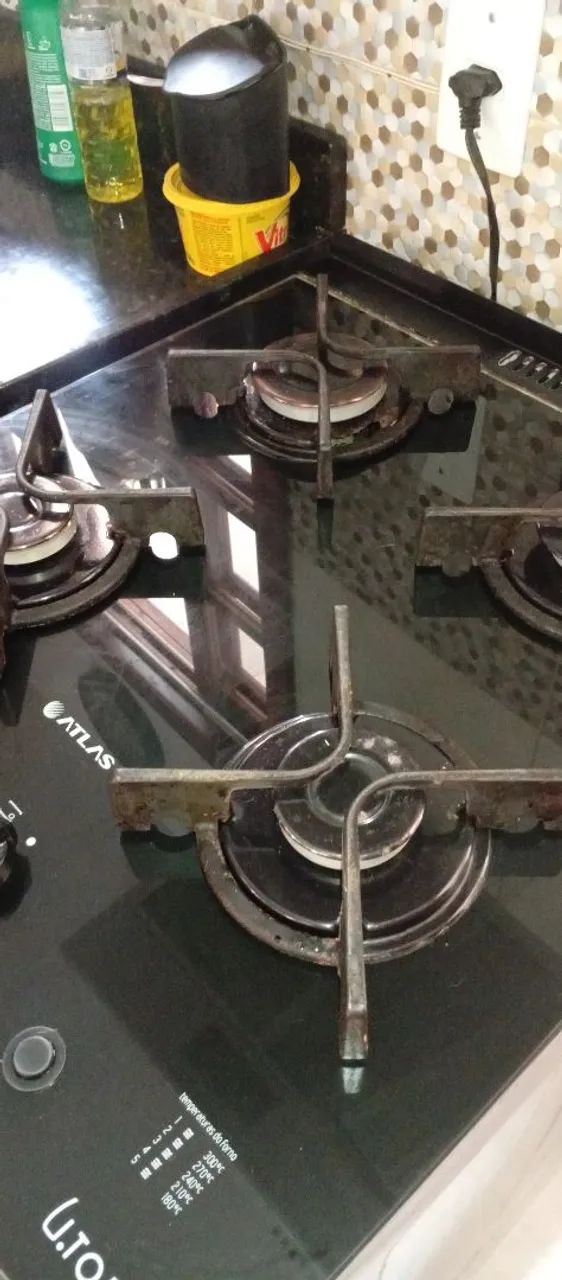 Fogão atlas utop glass - Foto 3