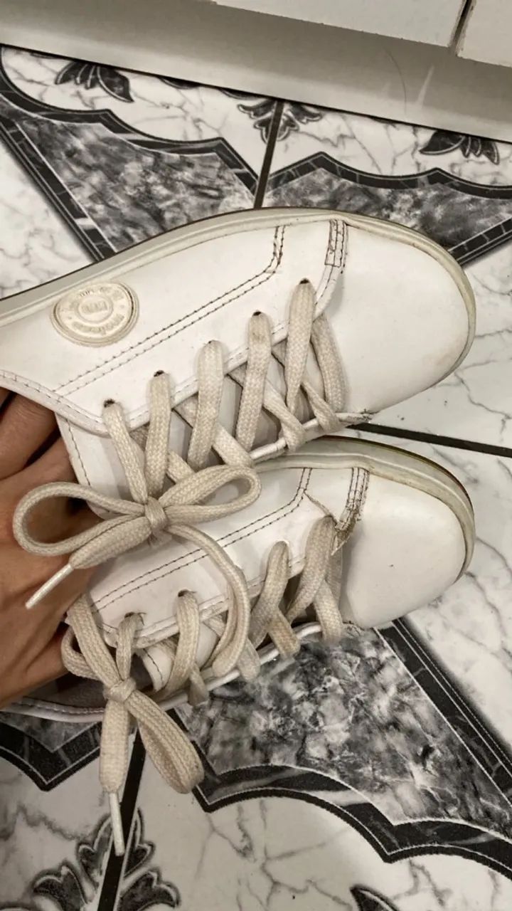 Sapato branco moleca - Foto 3