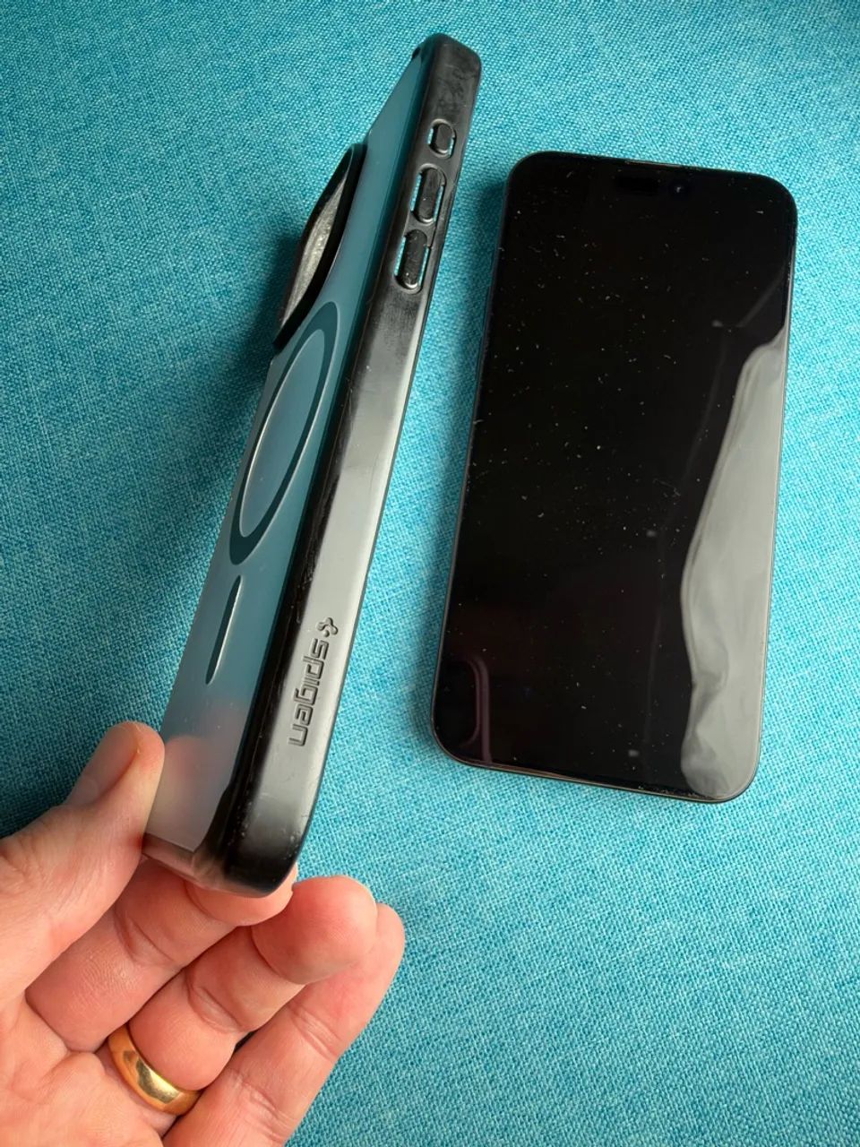 iPhone 15 Pro Max 256GB - Titânio Azul - Foto 5