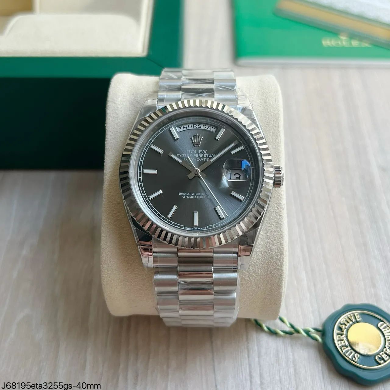 Relógio Rolex Day-Date Clean Factory -  ETA S/c - Foto 5