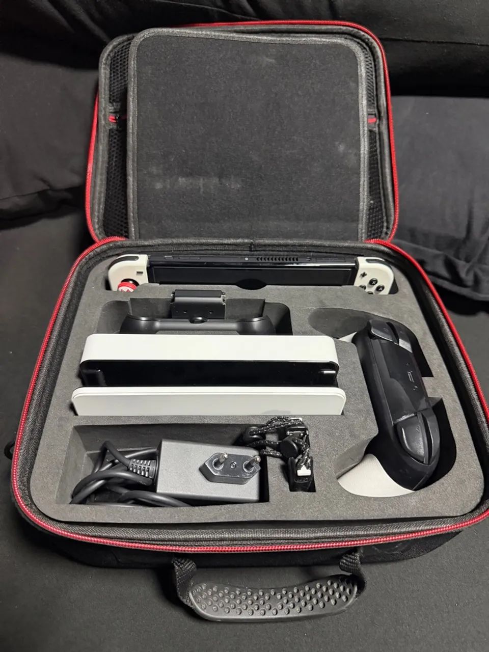 Nintendo Switch Oled + Pro Controller e Case - Foto 2