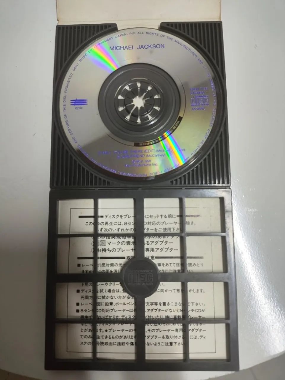 RARIDADE] CD Single Michael Jackson - Will You Be There (Edição
