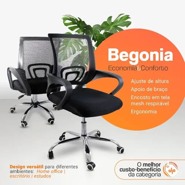 PROMOÇÃO IMPERDÍVEL - CADEIRA BEGÔNIA - Foto 4