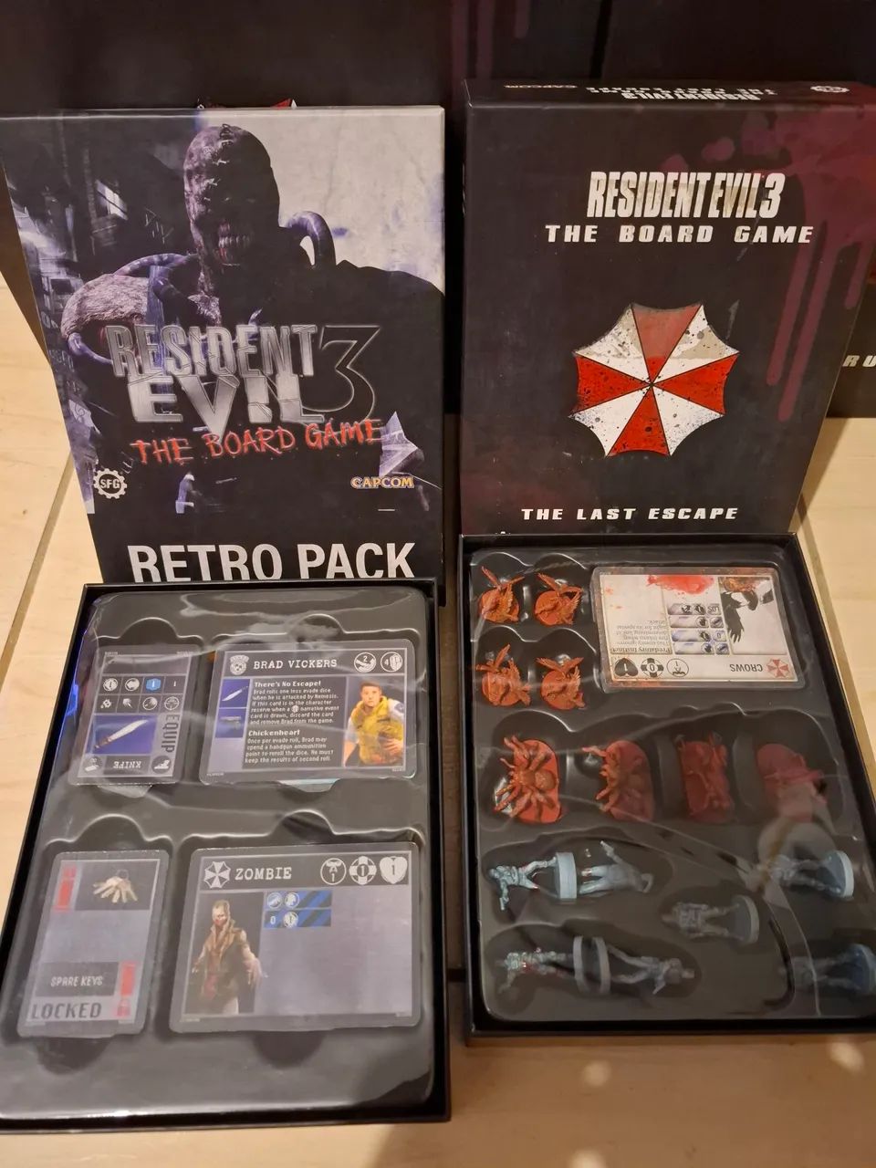 Rarissimo* Resident Evil 3 Board Game complete com todas as expansões, jogo de tabuleiro - Foto 3