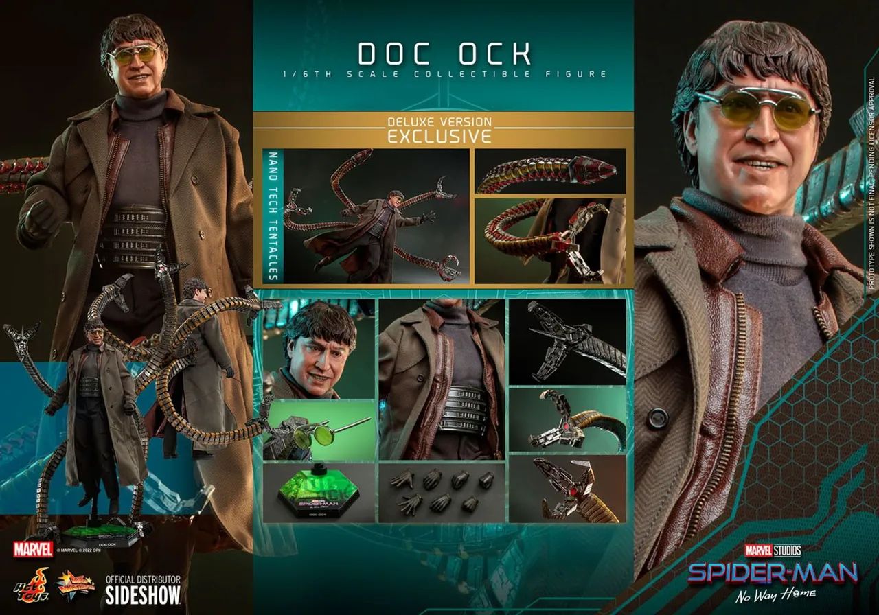 Hot toys Doutor octopus Deluxe Version 
