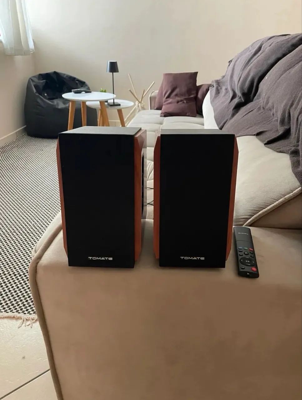 Caixas de Som Tomate MTS-2046 - 110W, Bluetooth, HDMI ARC, USB e Óptico