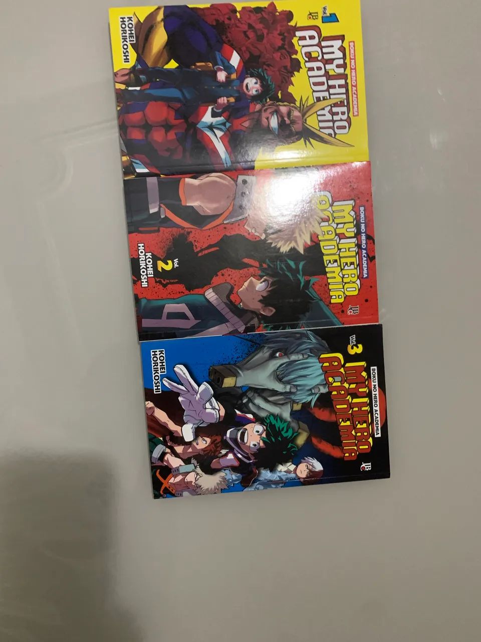 Mangás boku no hero 1 ao 3 - Foto 2