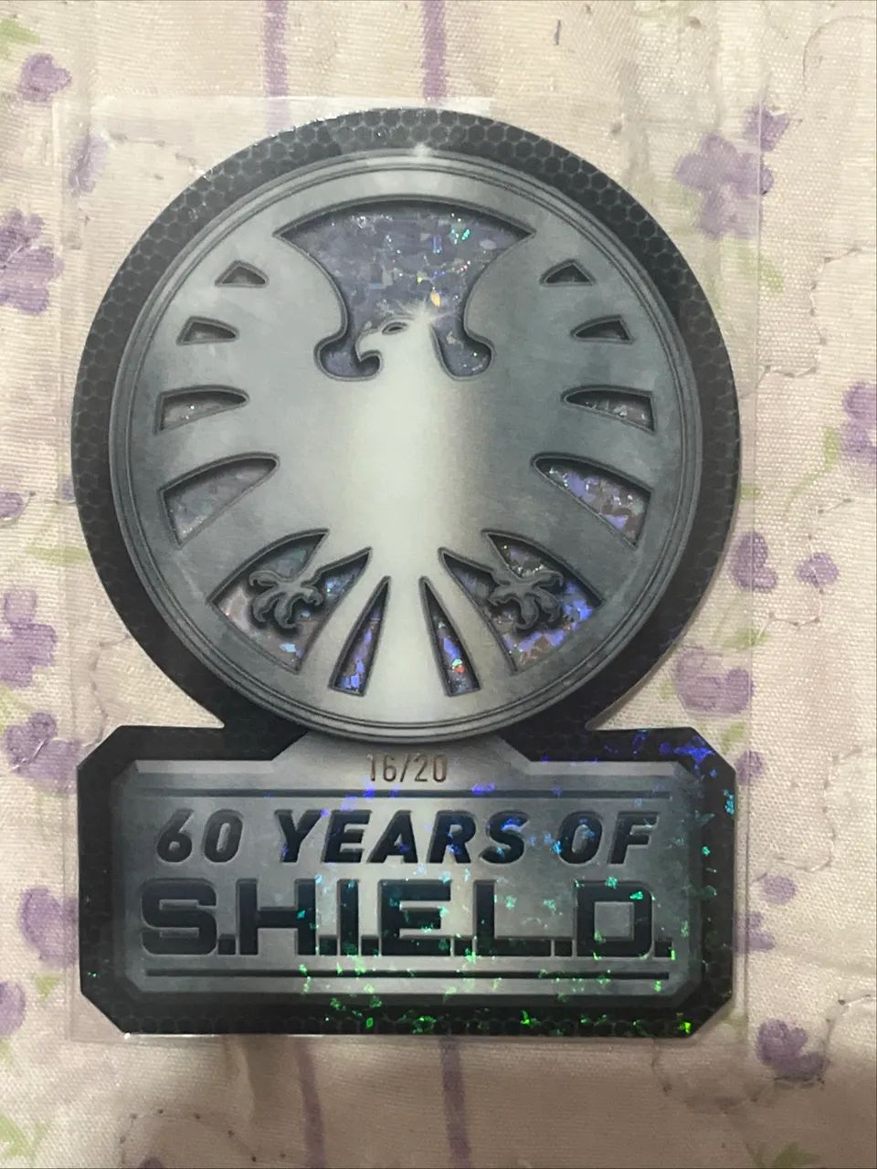 2025 Topps Comic Chrome Marvel - 60 Years Of Shield /20