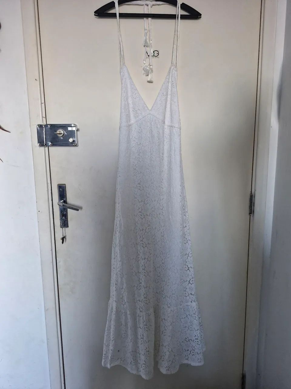 Vestido Longo em Renda Branca - Estilo Sereia & Boho Chic ? - Foto 3