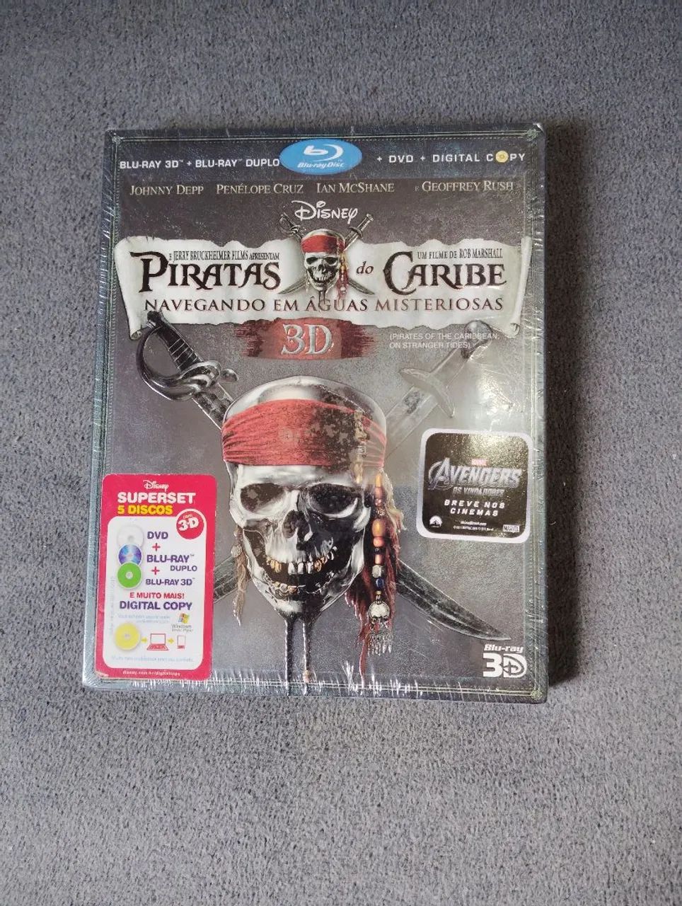 Blu-ray piratas do Caribe  - Foto 3