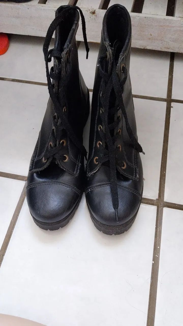 Bota cano médio 