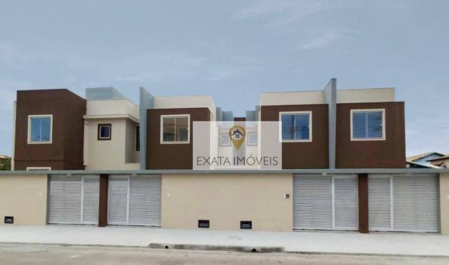 Casas duplex 03 quartos, independentes, recreio/costazul, rio das ostras. - Foto 2