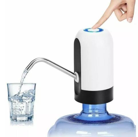 (NOVO) Bebedouro Bomba Elétrica Para Garrafão Galão Água Recarregável
