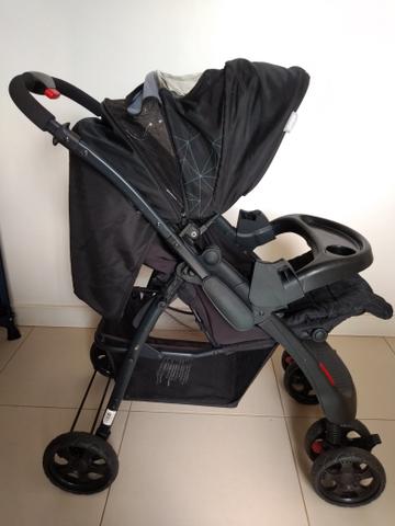 Carrinho Infanti e Berço desmontável tipo cercado - Foto 2