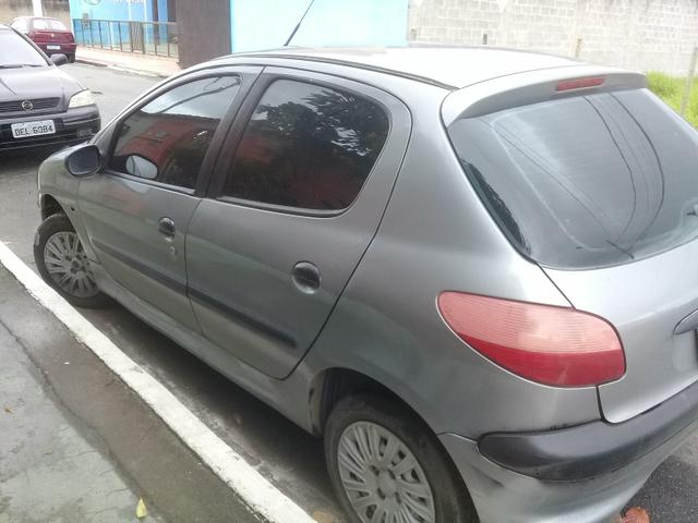 Carro peugeot 206 pra roça! pra vender essa semana! - Foto 3