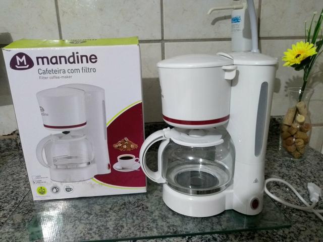 Vendo uma cafeteira falar com zap