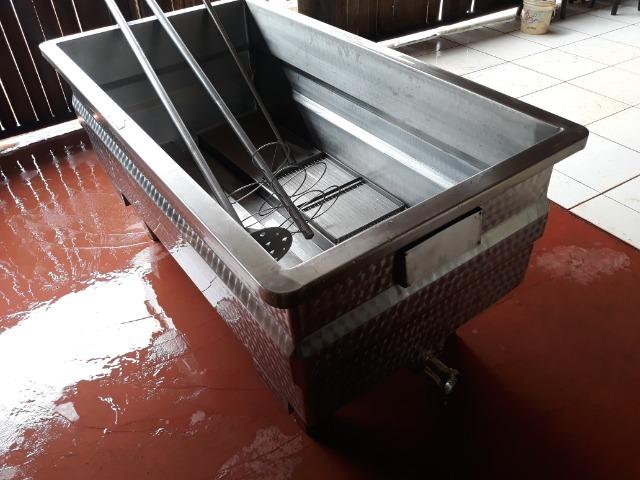 Tanque inox 500 lts produção de queijos - Foto 4