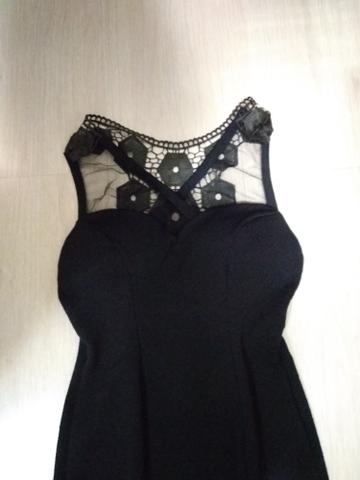 Vestido preto longo - Foto 3