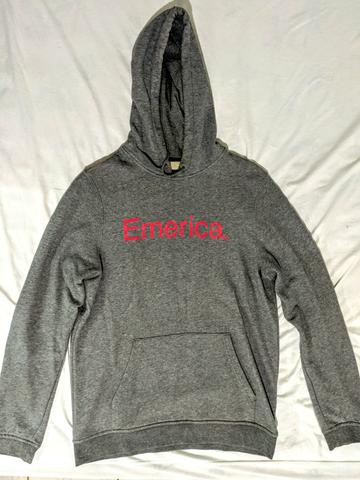 Blusa Moletom Canguru Emerica importado tamanho M