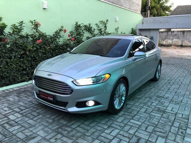 Fusion 2.0 awd titanium, teto solar, park assist, pneus novos - 2013