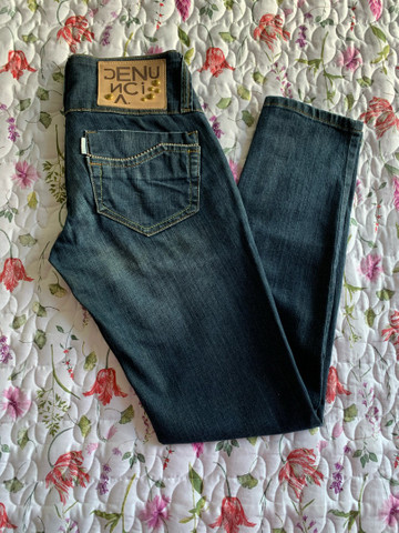 Calça Jeans Skinny Denúncia Azul 40 - Foto 3