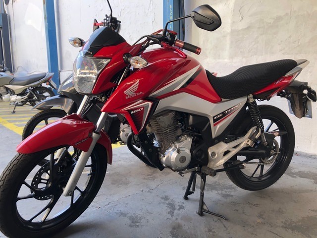 TITAN 160 VERMELHA PERFEITA