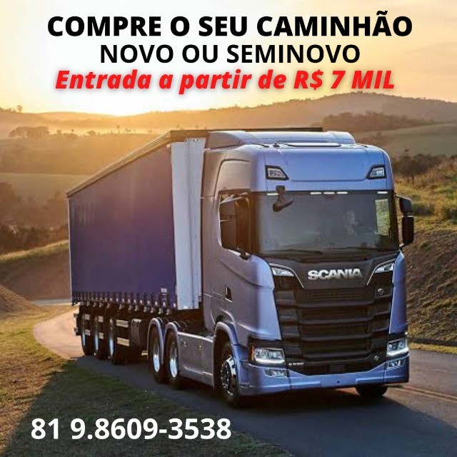 CAMINHÕES PARCELADOS COMPRE JÁ