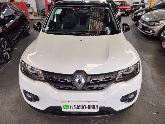 KWID INTENSE 1.0 FLEX 12V 2019 BRANCA UN DONO COMPLETO VEJA