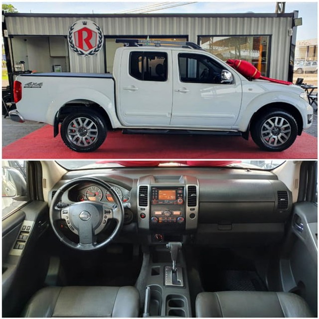 FRONTIER SL 2.5, 4X4, DIESEL, AUTOMÁTICO, IMPECÁVEL.