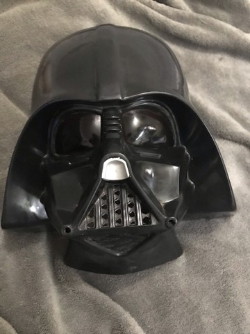 Vintage Darth Vader Face Mask original, importada, de plástico duro, ítem de coleção, - Foto 3