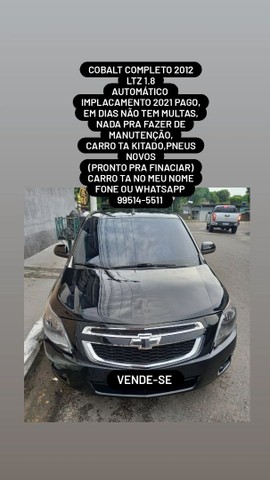 COBALT LTZ 1.8 AUTOMÁTICO/ 2013 KITADO