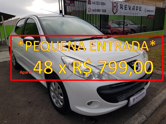 PEUGEOT 207 XR 1.4 8V FLEX FINANCIA SEM ENTRADA