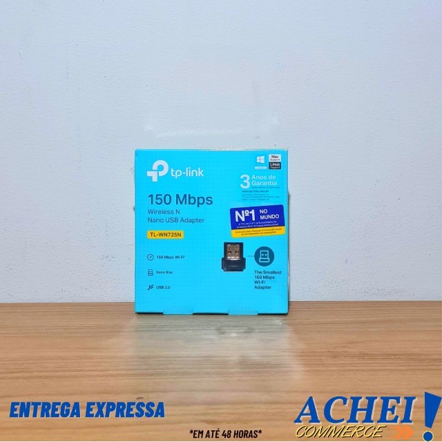 Adaptador Nano Usb Wireless - Novo