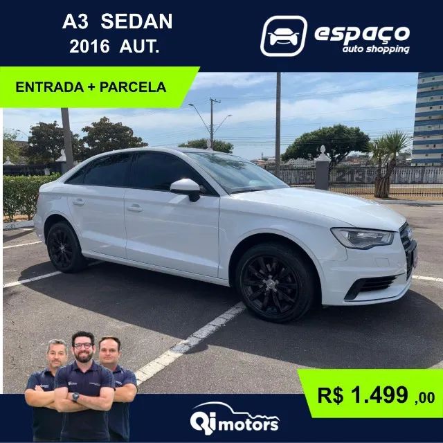 Audi A3 2016 ent+parcelas de R$ 1499/ 5j32