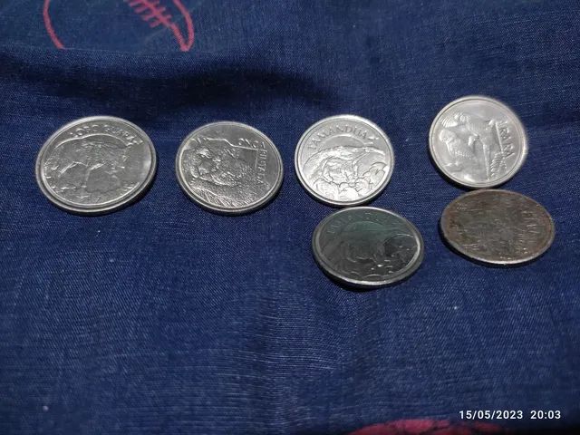 Moedas de Cruzeiros Reais 1993/94 - Foto 2