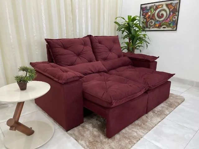 Sofá Retrátil e Reclinável Grécia/Tunísia 200 - Compre Hoje Receba Amanhã!!!Maio0080 - Foto 3