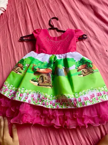 Vestido Moana Baby Do RN a 1 ano de - Sonhos de Princesa