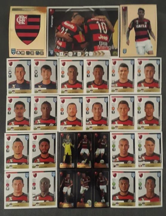 Figurinhas do Flamengo 2016